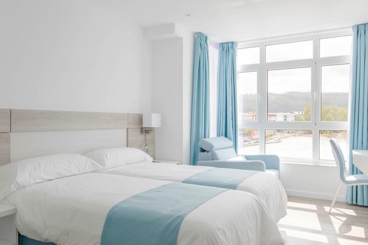 Hostal Praia Madalena Cedeira Esterno foto